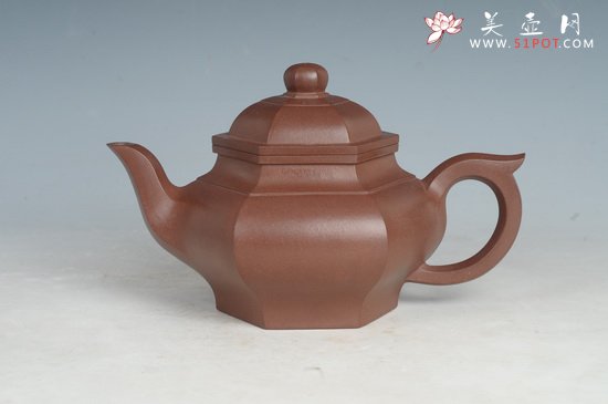 紫砂壶图片：六方宫灯 - 宜兴紫砂壶网