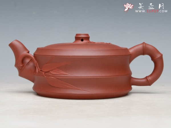 紫砂壶图片：矮竹段 - 宜兴紫砂壶网