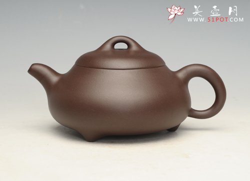 紫砂壶图片：矮石瓢 - 宜兴紫砂壶网