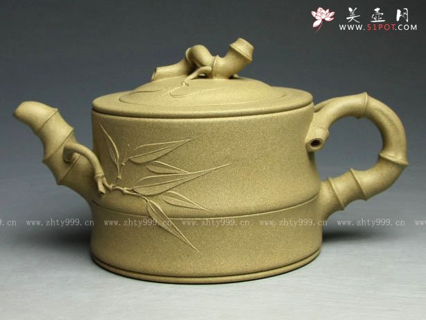 紫砂壶图片：新竹段 - 宜兴紫砂壶网