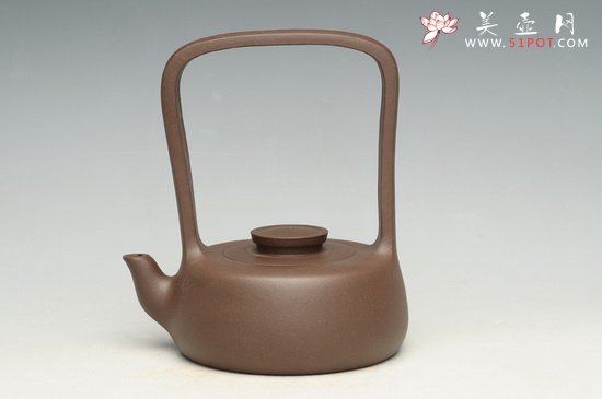 紫砂壶图片：小提梁 - 宜兴紫砂壶网