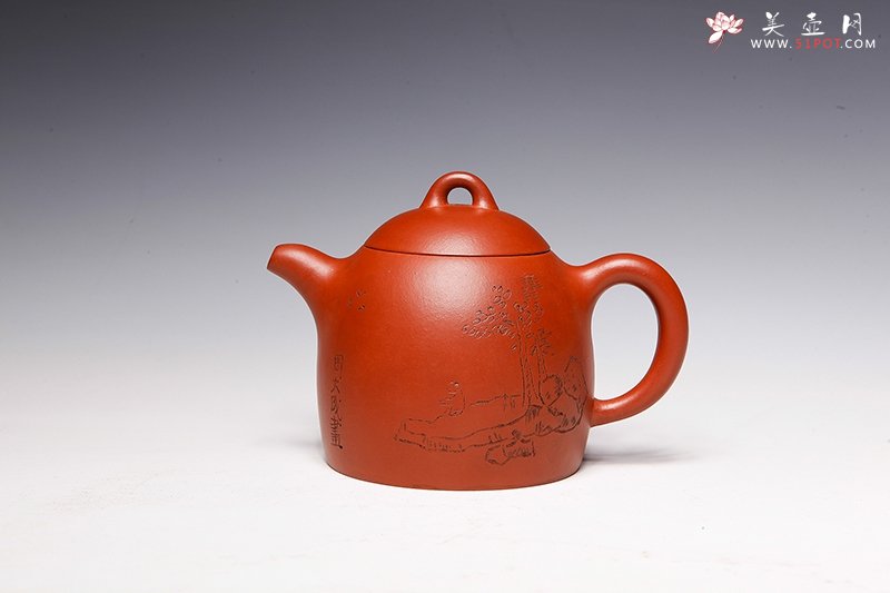 紫砂壶图片：秦权壶 - 宜兴紫砂壶网