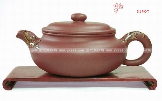 紫砂壶图片：点彩仿古 - 宜兴紫砂壶网