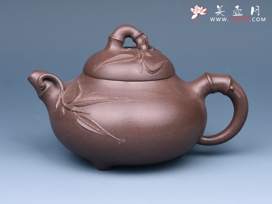 紫砂壶图片：竹福 - 宜兴紫砂壶网