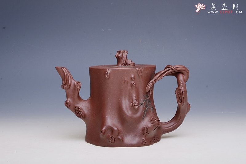 紫砂壶图片：翠柏 - 宜兴紫砂壶网