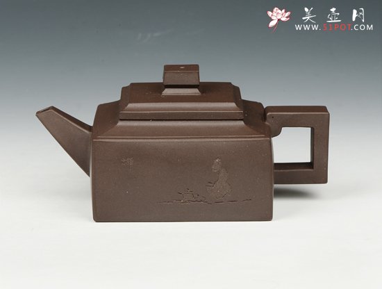 紫砂壶图片：方山逸士 - 宜兴紫砂壶网