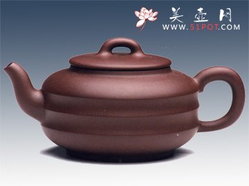紫砂壶图片：波纹壶 - 宜兴紫砂壶网