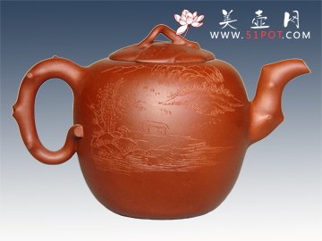 紫砂壶图片：木瓜 - 宜兴紫砂壶网