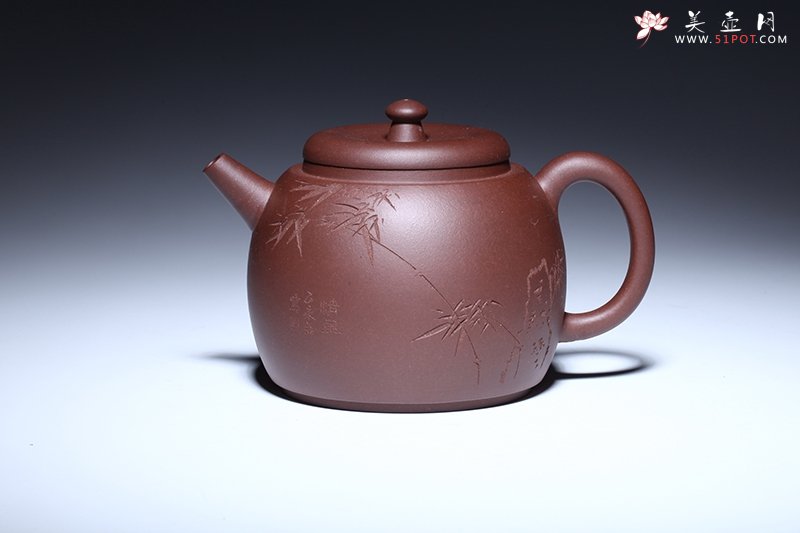 紫砂壶图片：明式龙旦 - 宜兴紫砂壶网