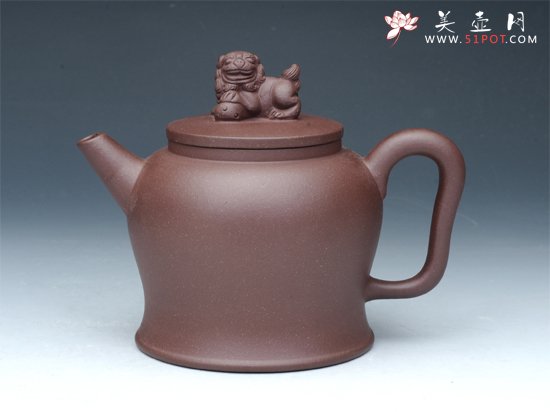 紫砂壶图片：狮灯壶 - 宜兴紫砂壶网