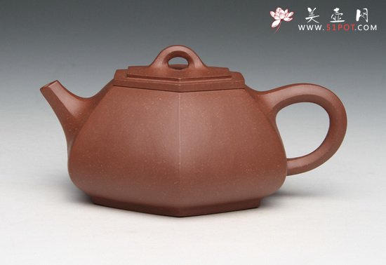 紫砂壶图片：四方 - 宜兴紫砂壶网