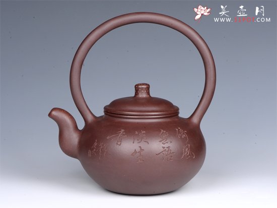 紫砂壶图片：提梁 - 宜兴紫砂壶网