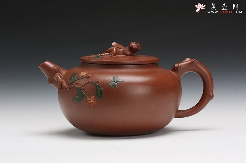 紫砂壶图片：海棠 - 宜兴紫砂壶网
