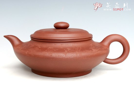 紫砂壶图片：大水扁 - 宜兴紫砂壶网