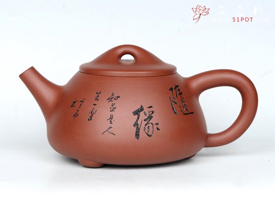 紫砂壶图片：大石瓢 - 宜兴紫砂壶网