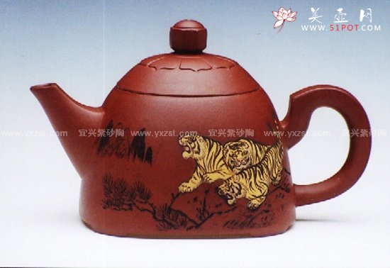 紫砂壶图片：威震八方 - 宜兴紫砂壶网