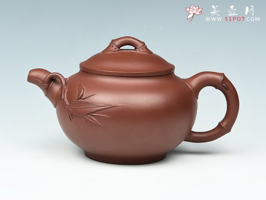 紫砂壶图片：竹鼓 - 宜兴紫砂壶网