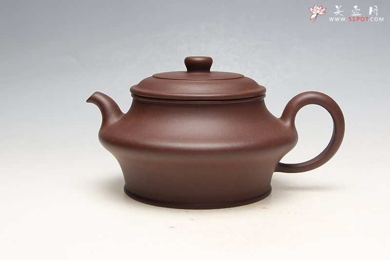 紫砂壶图片：高虚扁 - 宜兴紫砂壶网
