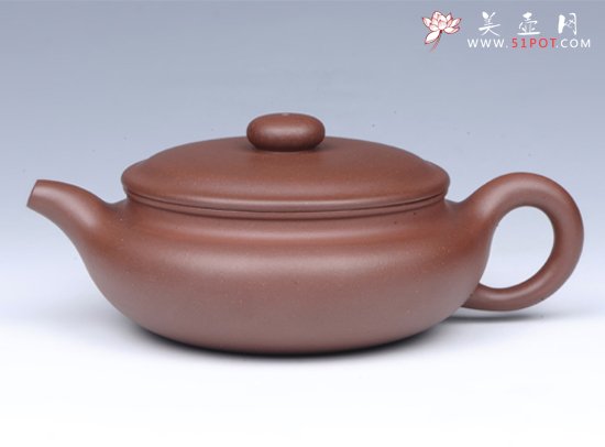 紫砂壶图片：腹鼓全手工 - 宜兴紫砂壶网