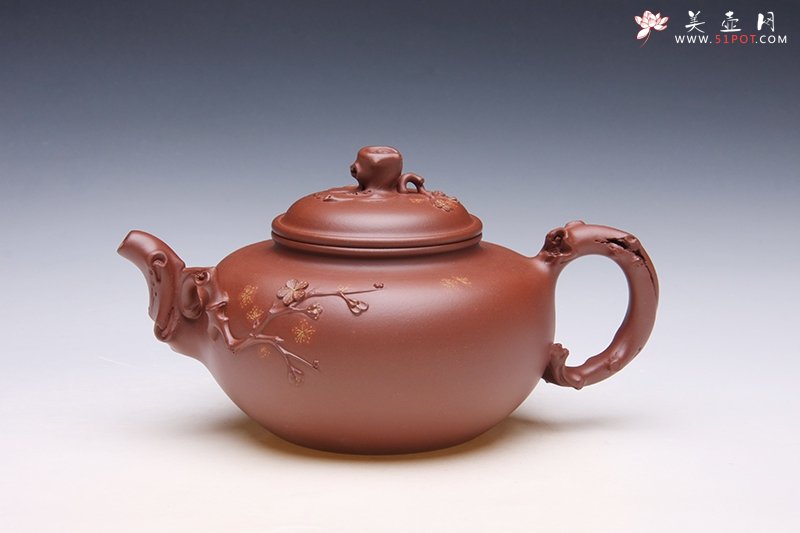 紫砂壶图片：凌寒留香 - 宜兴紫砂壶网