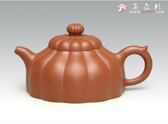 紫砂壶图片：半菊 拷贝 - 宜兴紫砂壶网