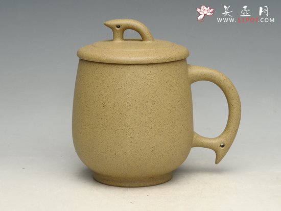 紫砂壶图片：绞泥口杯 - 宜兴紫砂壶网