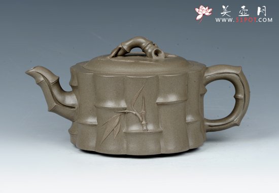 紫砂壶图片：竹段 - 宜兴紫砂壶网