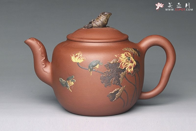 紫砂壶图片：四季系列-夏 - 宜兴紫砂壶网