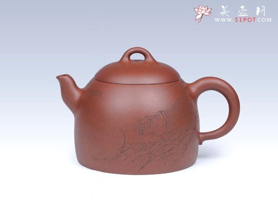 紫砂壶图片：秦权 - 宜兴紫砂壶网