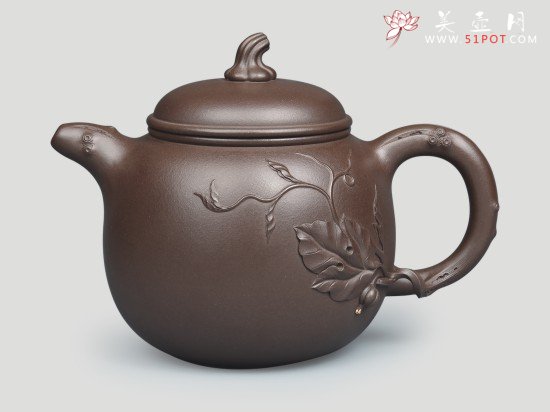 紫砂壶图片：事事如意 - 宜兴紫砂壶网