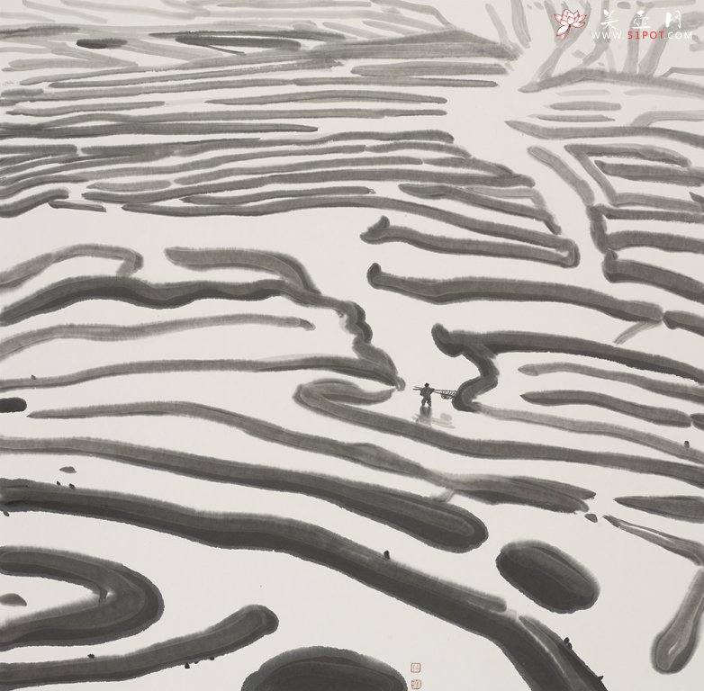 紫砂壶图片：太湖清韵( 四尺对开） - 宜兴紫砂壶网