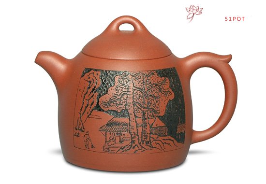 紫砂壶图片：秦权 - 宜兴紫砂壶网