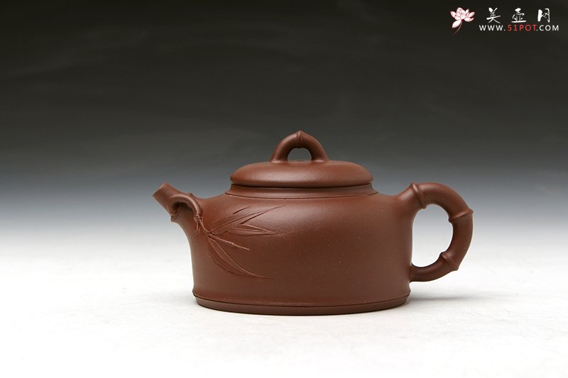 紫砂壶图片：竹影清风 - 宜兴紫砂壶网