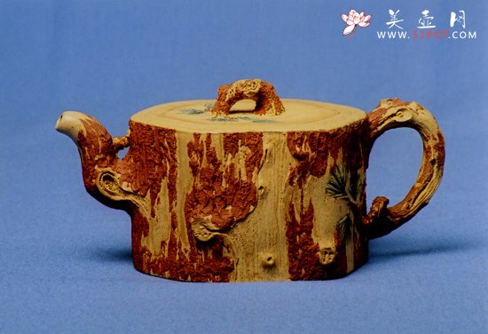 紫砂壶图片：松庄壶 - 宜兴紫砂壶网