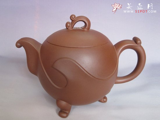 紫砂壶图片：浪接 550CC - 宜兴紫砂壶网