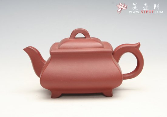 紫砂壶图片：四方 - 宜兴紫砂壶网