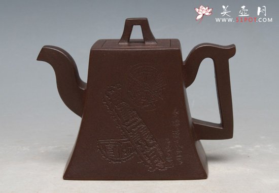 紫砂壶图片：高四方 - 宜兴紫砂壶网