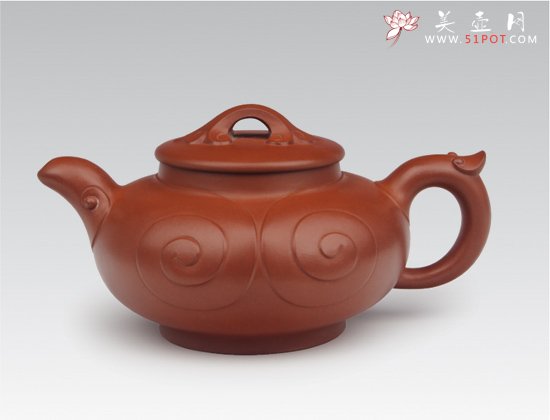 紫砂壶图片：吉祥如意 - 宜兴紫砂壶网