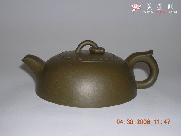 紫砂壶图片：半月壶 - 宜兴紫砂壶网