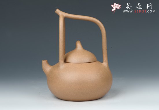 紫砂壶图片：瓢提壶 - 宜兴紫砂壶网