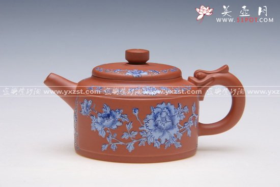 紫砂壶图片：龙团二 - 宜兴紫砂壶网