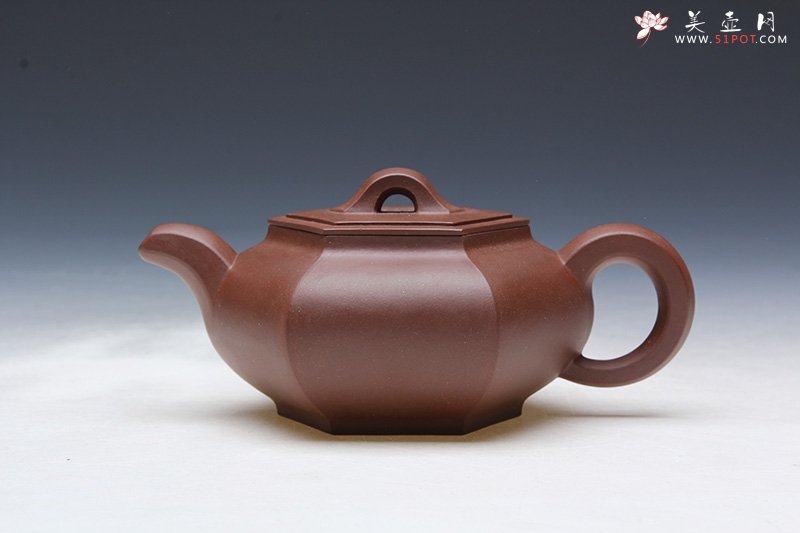 紫砂壶图片：小六方 - 宜兴紫砂壶网