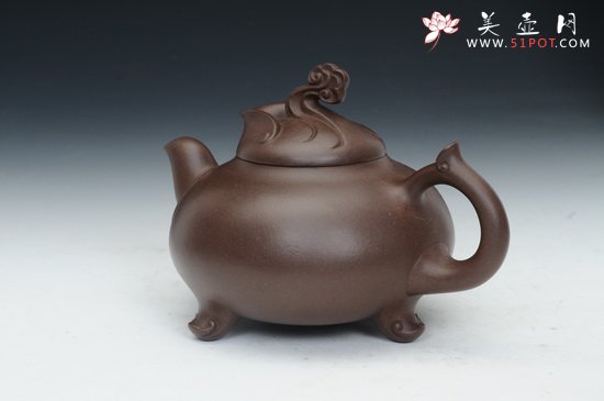 紫砂壶图片：祥云 (2) - 宜兴紫砂壶网