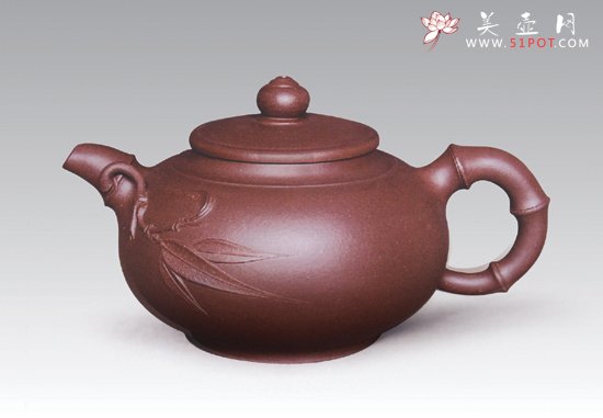 紫砂壶图片：雪竹 - 宜兴紫砂壶网