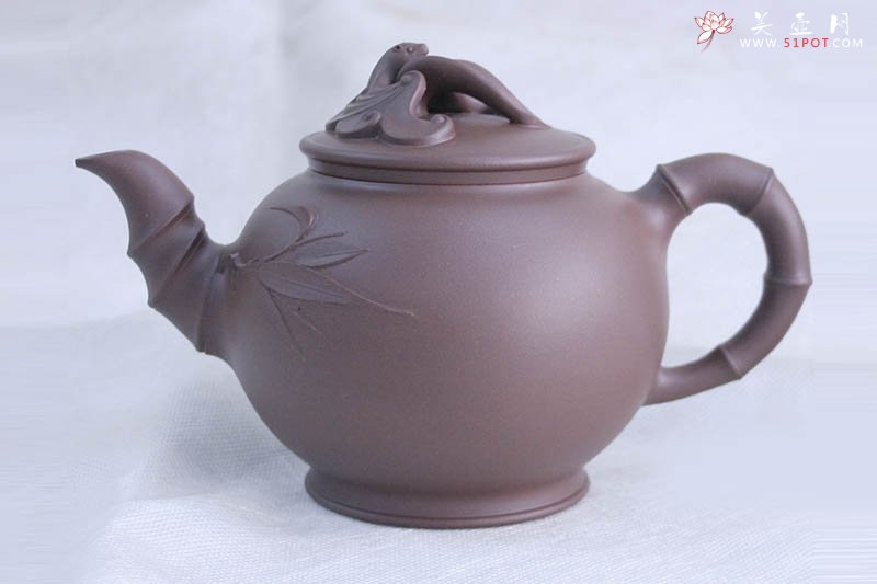 紫砂壶图片：祝福壶 - 宜兴紫砂壶网