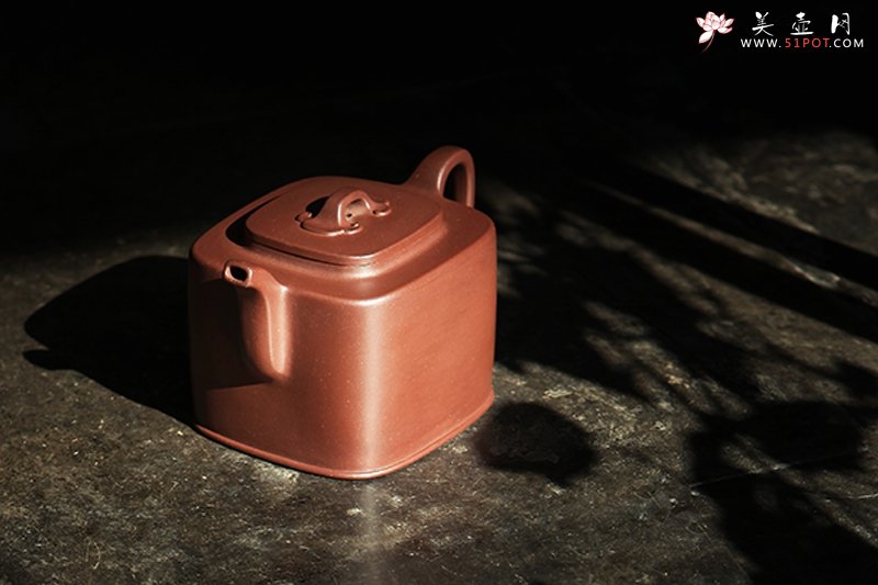 紫砂壶图片：四方集露 - 宜兴紫砂壶网