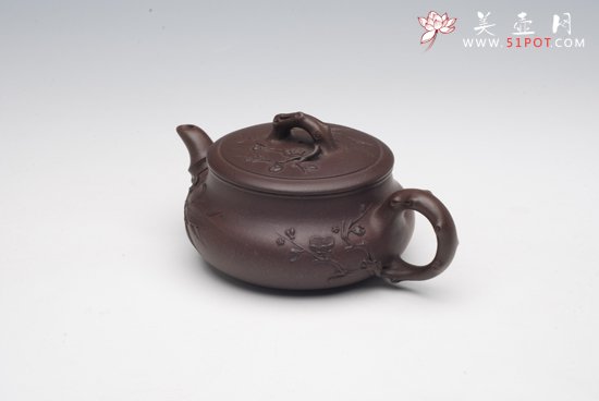紫砂壶图片：青梅竹马 - 宜兴紫砂壶网