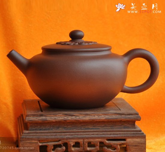 紫砂壶图片：祥云壶 - 宜兴紫砂壶网