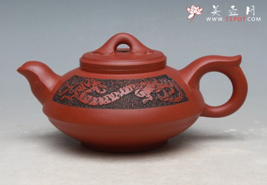 紫砂壶图片：如意 - 宜兴紫砂壶网