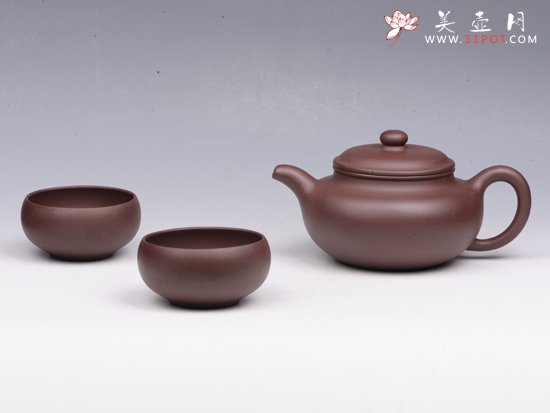 紫砂壶图片：仿古套壶 - 宜兴紫砂壶网